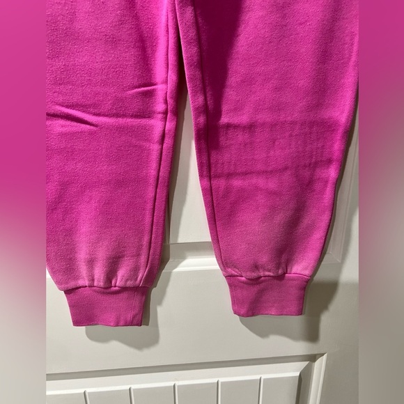 NEW NWT VS Victoria secret sweats joggers M medium pink ombré - Picture 4 of 9